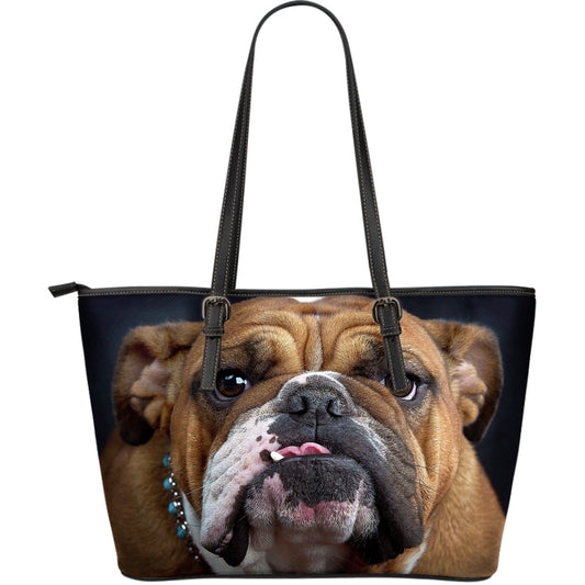 Bulldog Totebag Leather Handbag